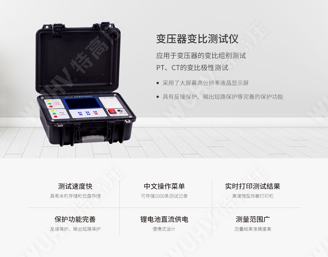 多功能變比測試儀(圖1) 變比測試儀